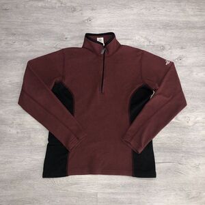 The North Face Women's Polartec Long Sleeve 1/4 Zip Fleece Jacket Size M